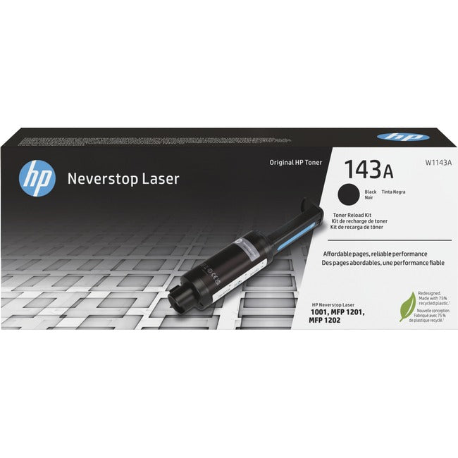 Cartouche de toner laser d'origine HP 143A - Noir - 1 / carton