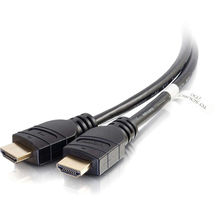 C2G 50ft (15.2m) Active High Speed HDMI® Cable 4K 60Hz - In-Wall CL3-Rated