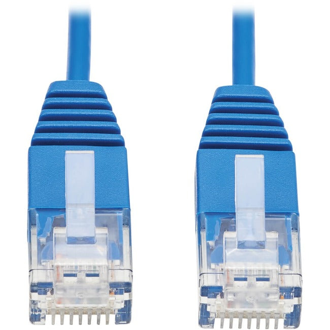 Câble Ethernet ultra-mince Cat6 Tripp Lite by Eaton N200-UR05-BL (RJ45 M/M), bleu, 5 pi.