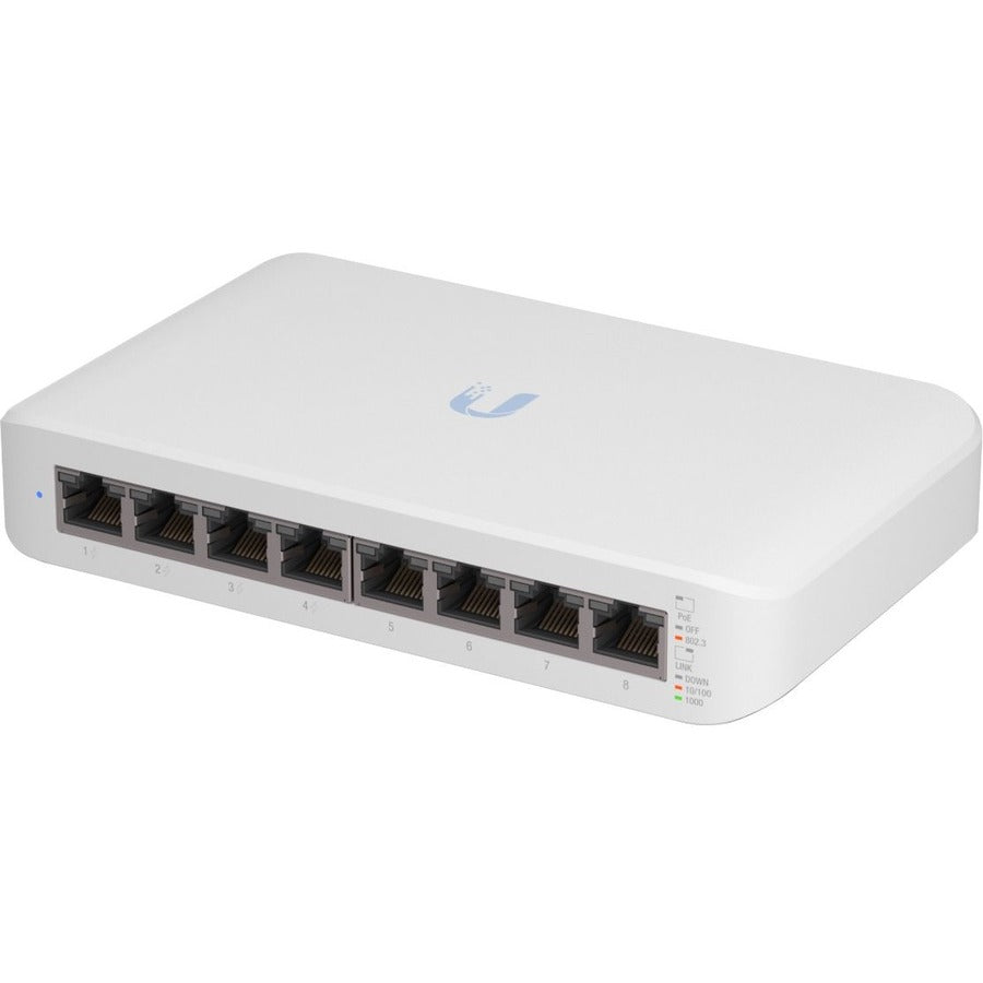 Commutateur Ethernet UniFi Switch Lite 8 PoE d'Ubiquiti USW-Lite-8-PoE