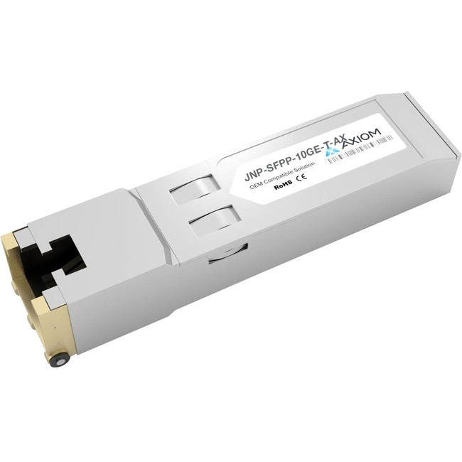 Émetteur-récepteur SFP+ Axiom 10GBASE-T pour Juniper - JNP-SFPP-10GE-T