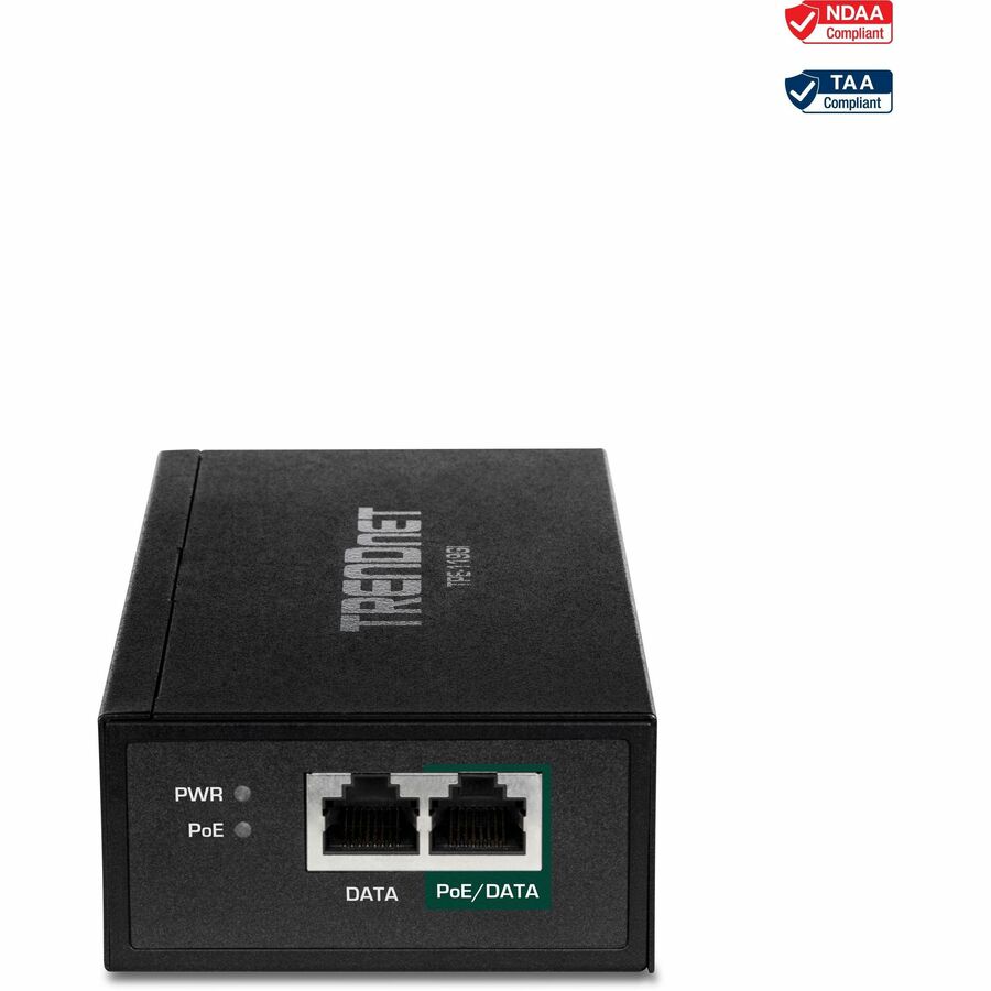TRENDnet TPE-119GI Gigabit 4PPoE Injector for High-Powered Networking