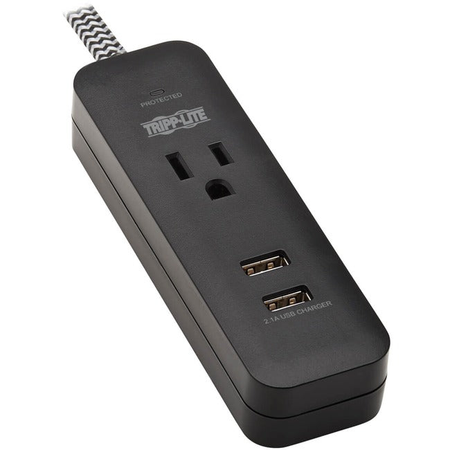 Parasurtenseur/protecteur de surtension à 1 prise Tripp Lite par Eaton Protect It! TLP104USB