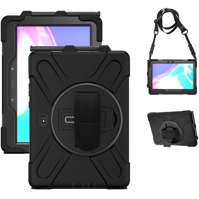 CODi Rugged Rugged Carrying Case for 10.1" Samsung Galaxy Tab Active Pro Tablet - Black