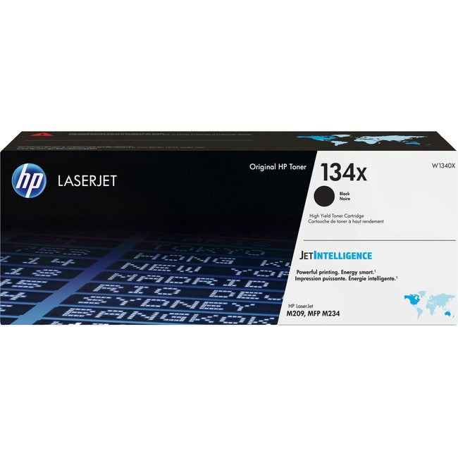 Cartouche de toner laser HP 134X d'origine à haut rendement - Pack noir