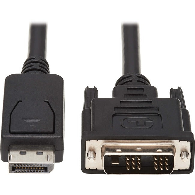 Câble antibactérien DisplayPort vers DVI Tripp Lite by Eaton P581AB-006, M/M, noir, 6 pi.