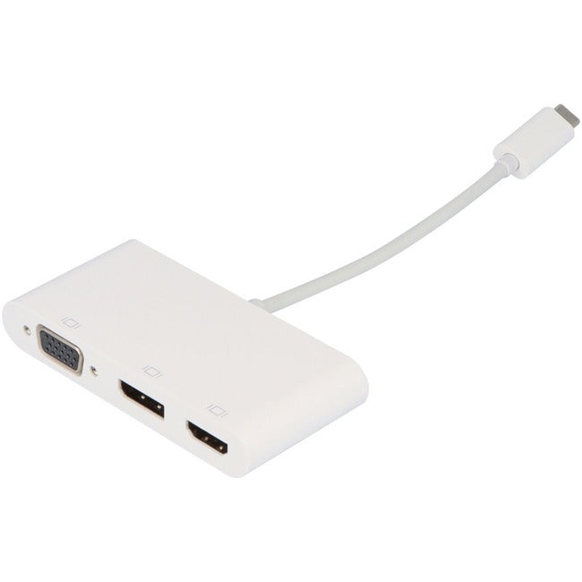 Hub VisionTek USB-C vers DisplayPort, HDMI et VGA (M/P/P/P)