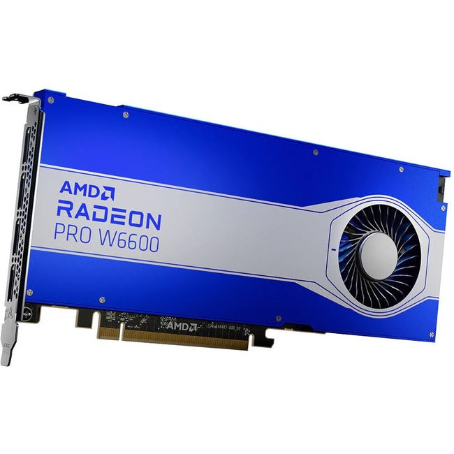 Carte graphique AMD Radeon Pro W6600 - 8 Go GDDR6 - Pleine hauteur