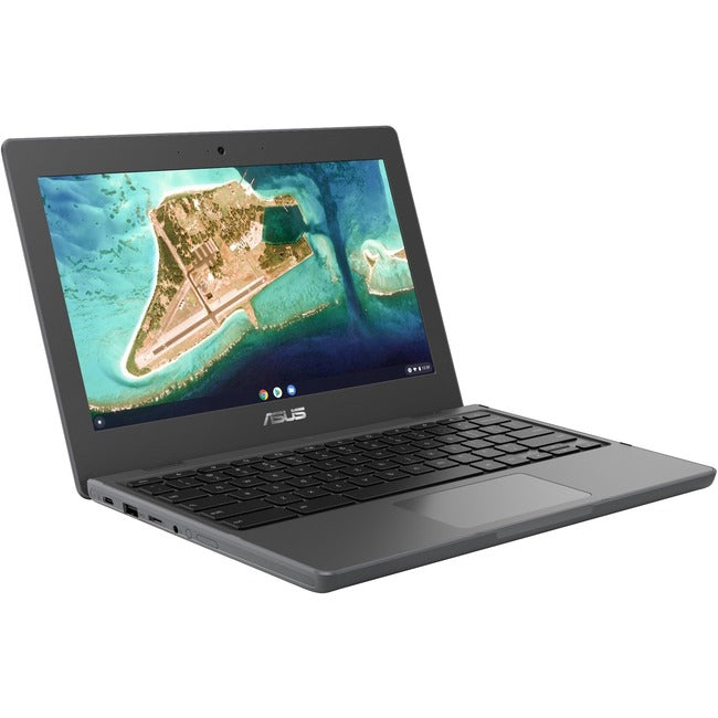 Asus Chromebook CR1 CR1100CKA-C1-CA Chromebook 11,6" - HD - Intel Celeron N4500 - 4 Go - Mémoire Flash 32 Go - Gris foncé