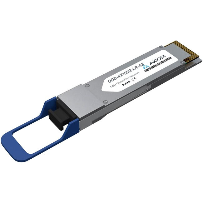 Émetteur-récepteur QSFP-DD Axiom 4x100G-LR pour Juniper - QDD-4X100G-LR