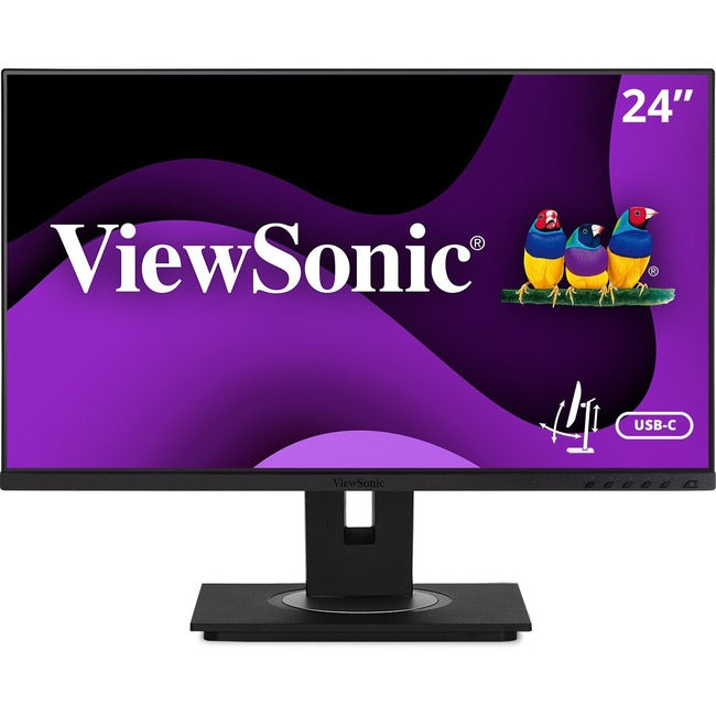 Écran Viewsonic 24", panneau IPS, résolution 1920 x 1080