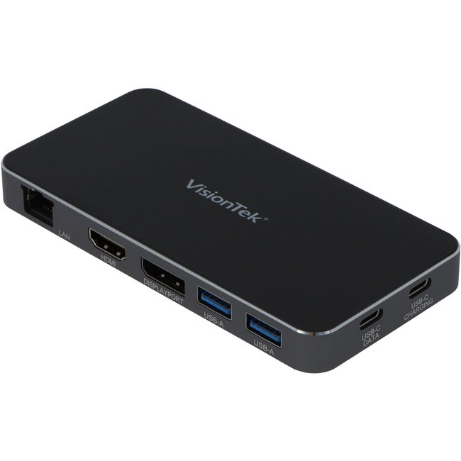 VisionTek VT400 - Station d'accueil USB-C à double écran avec alimentation traversante