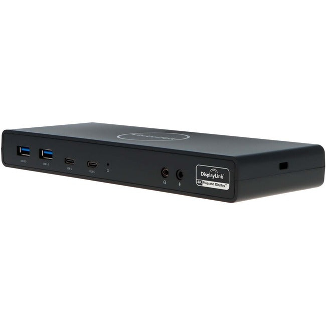 Station d'accueil VisionTek VT4510 à double écran 4K USB 3.0 / USB-C avec alimentation de 100 W