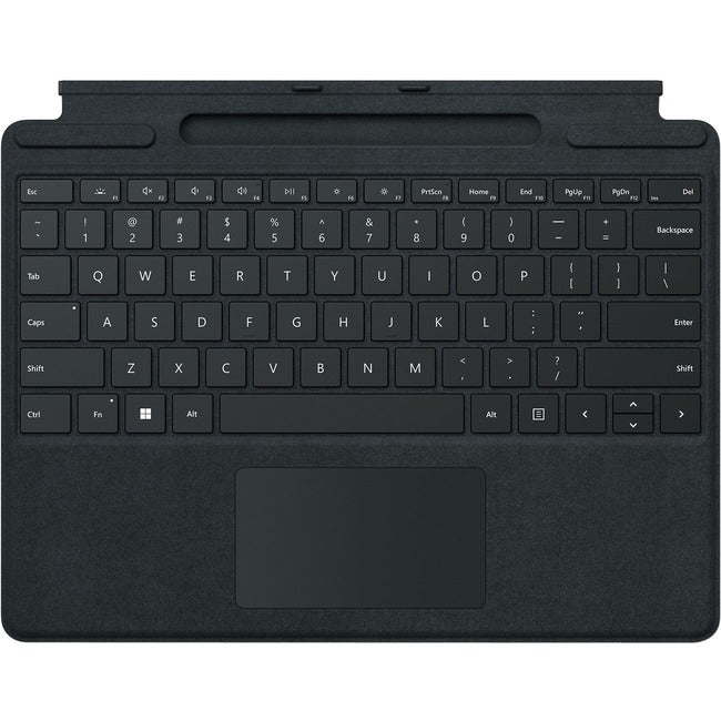 Étui clavier/housse Microsoft Signature pour tablette Microsoft Surface Pro 7+, Surface Pro, Surface Pro 4, Surface Pro 3, Surface Pro 6, Surface Pro 7, Surface Pro 8, Surface Pro X 13" - Noir