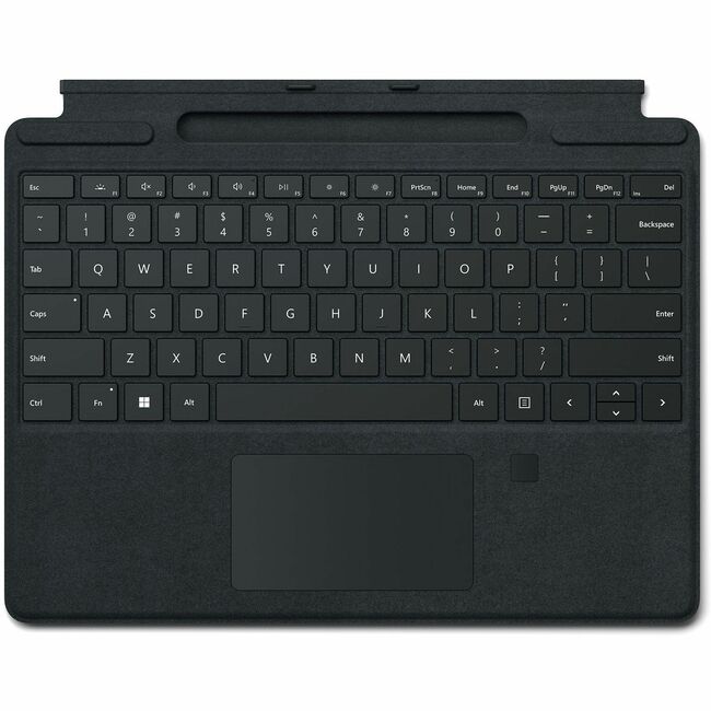 Étui clavier/housse Microsoft Signature pour tablette Surface Pro 8, Surface Pro 9, Surface Pro X, stylet - Noir
