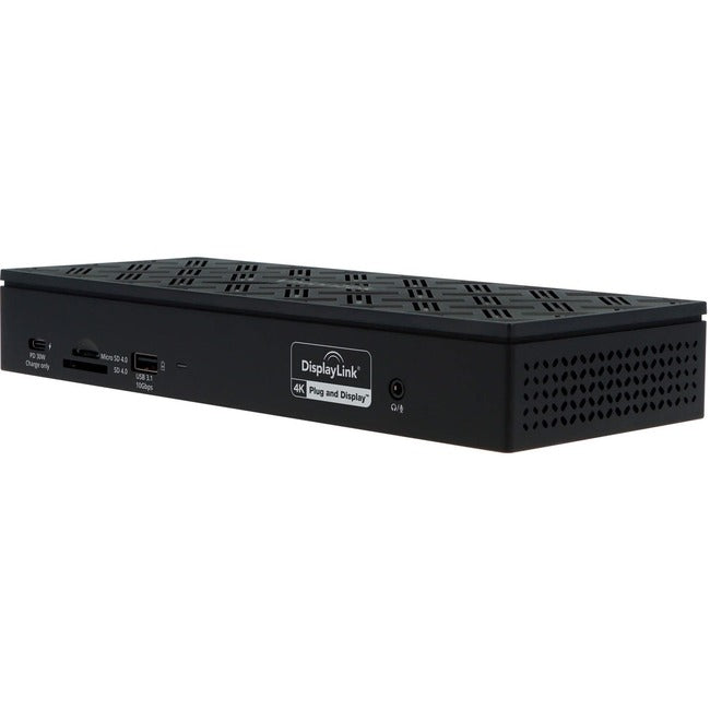 Station d'accueil VisionTek VT8000 Quad Display 4k USB 3.0 et USB-C avec alimentation de 100 W