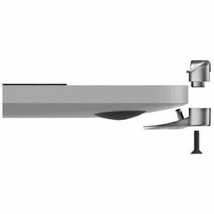 ADAPTATEUR DE VERROUILLAGE COMPULOCKS LEDGE POUR MACBOOK PRO 14 M1 (2021) ARGENT