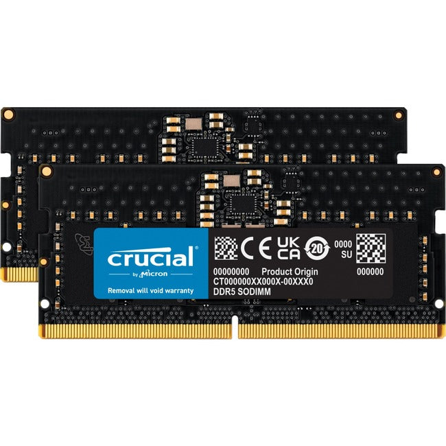 Kit Crucial 16 Go (2 x 8 Go) DDR5-4800 SODIMM