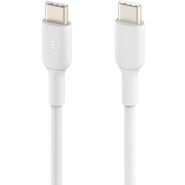 Câble Belkin BoostCharge USB-C vers USB-C (1 mètre / 3,3 pieds, blanc)