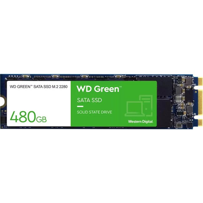 Disque SSD WD Green WDS480G3G0B 480 Go - M.2 2280 interne - SATA (SATA/600)