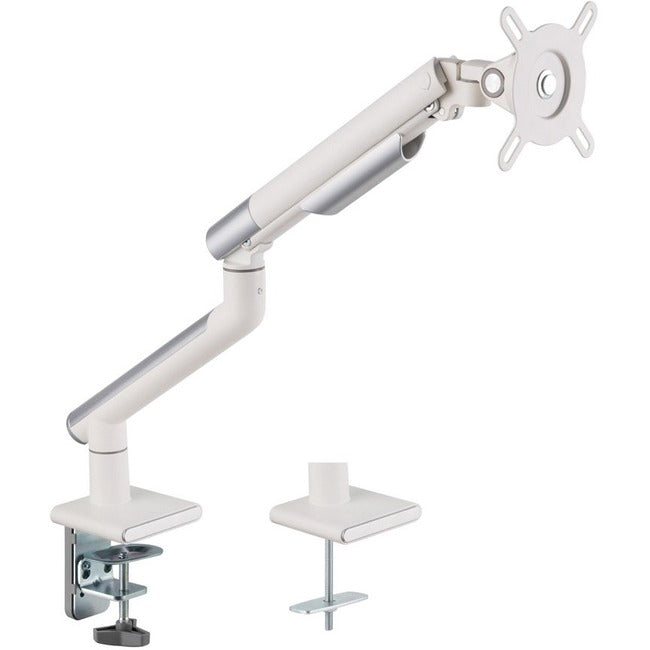 Bras de montage Amer HYDRA1A pour moniteur, écran incurvé, écran d'affichage - Blanc texturé, gris sidéral