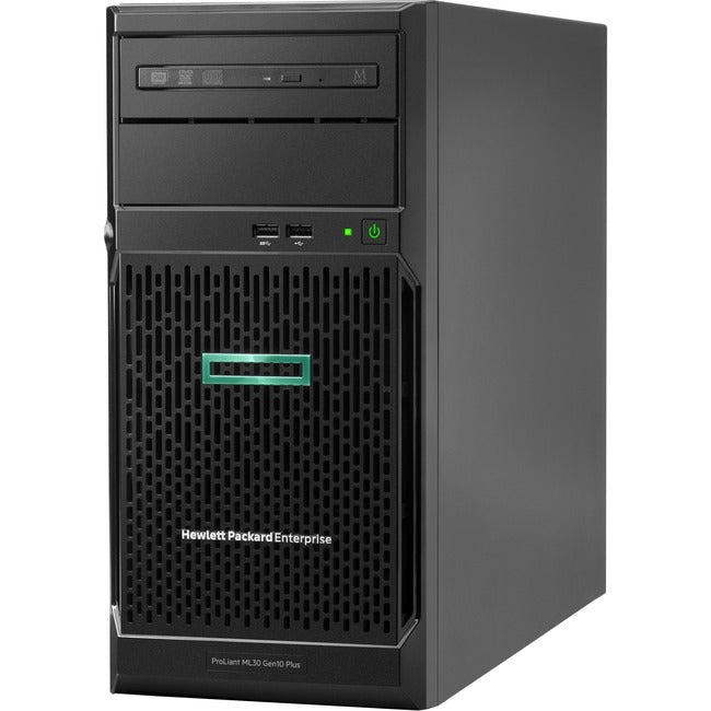 Serveur tour HPE ProLiant ML30 G10 Plus 4U - 1 x Intel Xeon E-2314 2,80 GHz - 16 Go RAM - Contrôleur Serial ATA