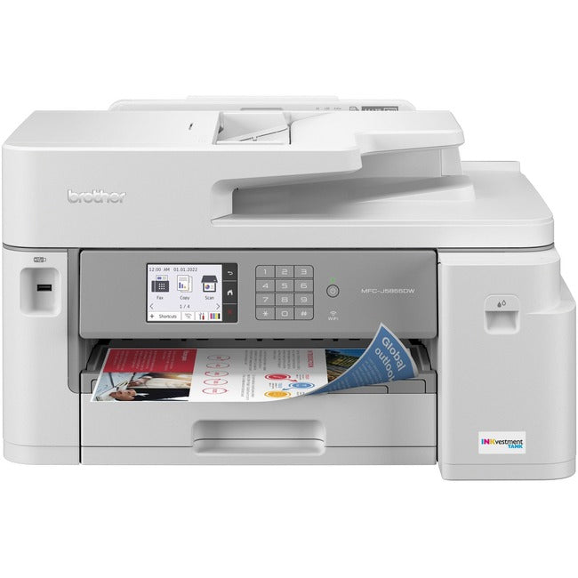 Imprimante à jet d'encre couleur multifonction tout-en-un INKvestment Tank MFC-J5855DW