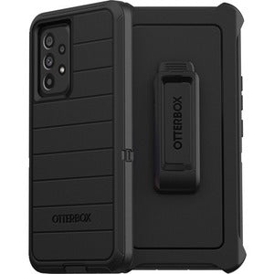 OtterBox Defender Rugged Carrying Case (Holster) Samsung Galaxy A53 5G Smartphone - Black