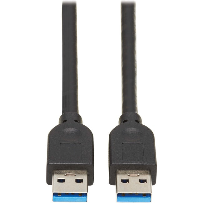 Tripp Lite by Eaton U325-015 USB 3.0 SuperSpeed A/A Cable (M/M), Black, 15 ft.