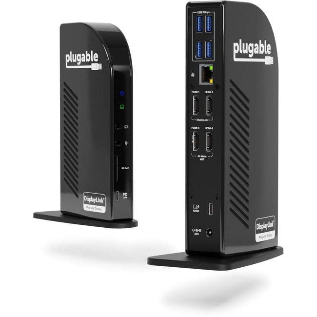 Station d'accueil USB-C quadruple HDMI Plugable Plugable