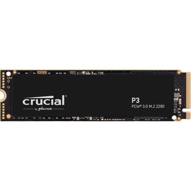 Disque SSD Crucial P3 CT500P3SSD8 500 Go - M.2 2280 interne - PCI Express NVMe (PCI Express NVMe 3.0 x4)