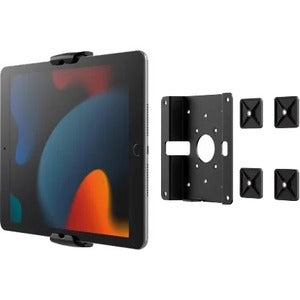 SUPPORT DE TABLETTE UNIVERSEL COMPULOCKS EN VERRE NOIR