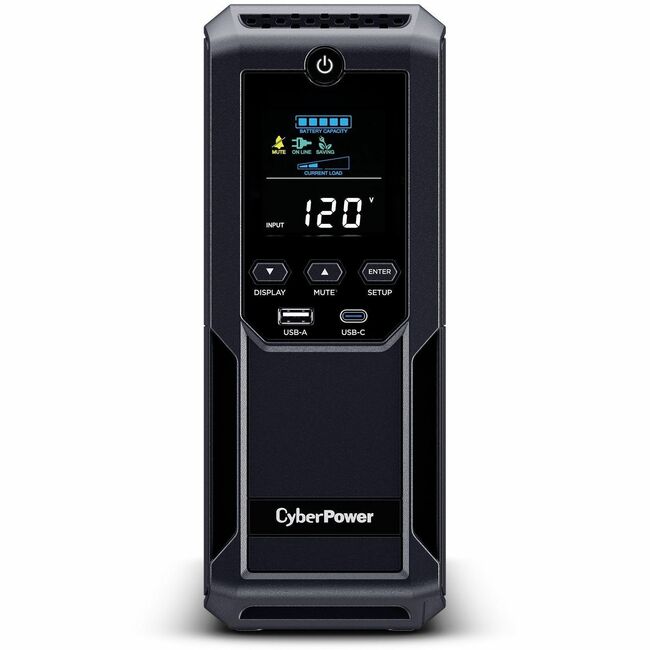 CyberPower Intelligent LCD BRG1500AVRLD2 1500VA Mini-tower UPS