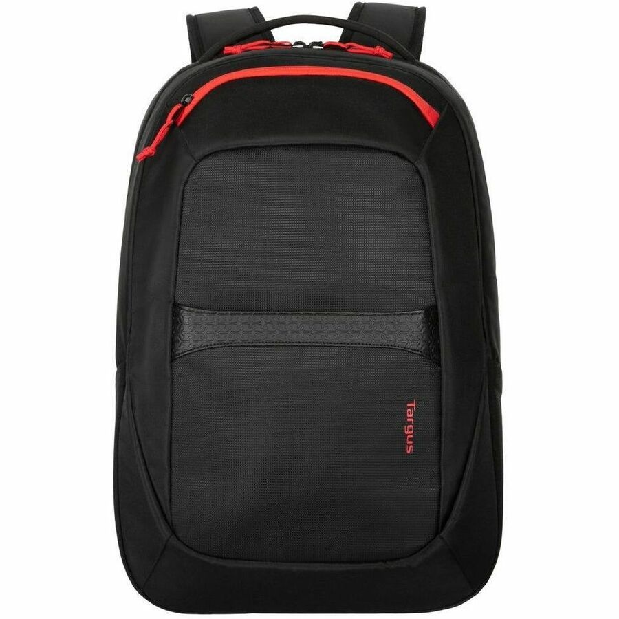 Targus Strike II TBB639GL Gaming Backpack for 17" to 18" Notebooks - Black/Red