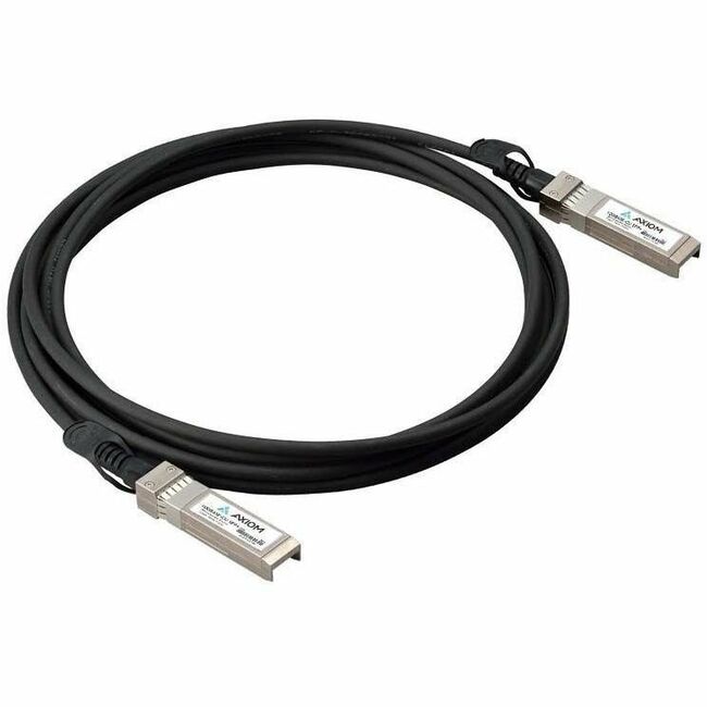 Câble Twinax passif DAC Axiom 10GBASE-CU SFP+ compatible Aruba 1 m