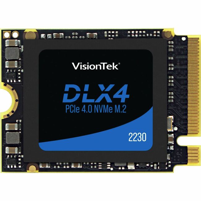 Disque SSD VisionTek DLX4 1 To - M.2 2230 interne - PCI Express NVMe (PCI Express NVMe 4.0 x4)