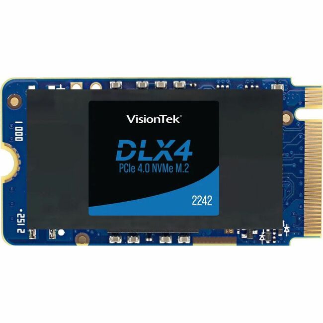 Disque SSD VisionTek DLX4 512 Go - M.2 2242 interne - PCI Express NVMe (PCI Express NVMe 4.0 x4)