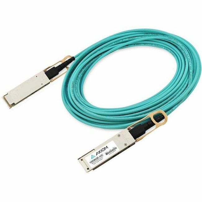Câble optique actif Axiom 40GBASE-AOC QSFP+ compatible Gigamon 3 m