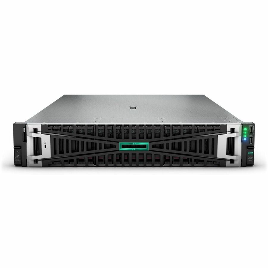 HPE ProLiant DL380 Gen11 Intel Xeon-G 6426Y 16-Core (2.50GHz 37.50MB) 32GB (1 x 32GB) PC5-4800B RDIMM 8 x Hot Plug 2.5in Small Form Factor x1 Tri-Mode Basic Carrier MR408i-o No Optical 800W 3 Year Next Business Day Warranty