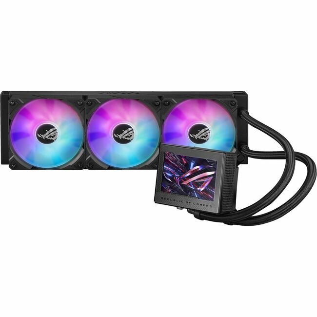LE REFROIDISSEUR DE PROCESSEUR LIQUIDE TOUT-EN-UN ASUS ROG RYUJIN III 360 ARGB EST ALIMENTÉ PAR ASETEK L