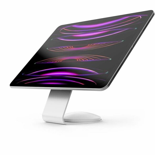COMPULOCKS SUPPORT DE COMPTOIR OU SUPPORT MURAL UNIVERSEL INVISIBLE BLANC