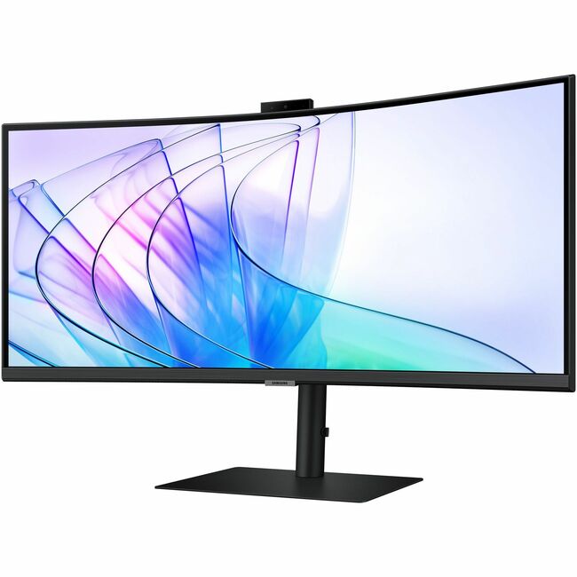 Moniteur LCD incurvé Samsung ViewFinity S6 S34C654VAN 34" avec webcam UW-QHD - 21:9 - Noir