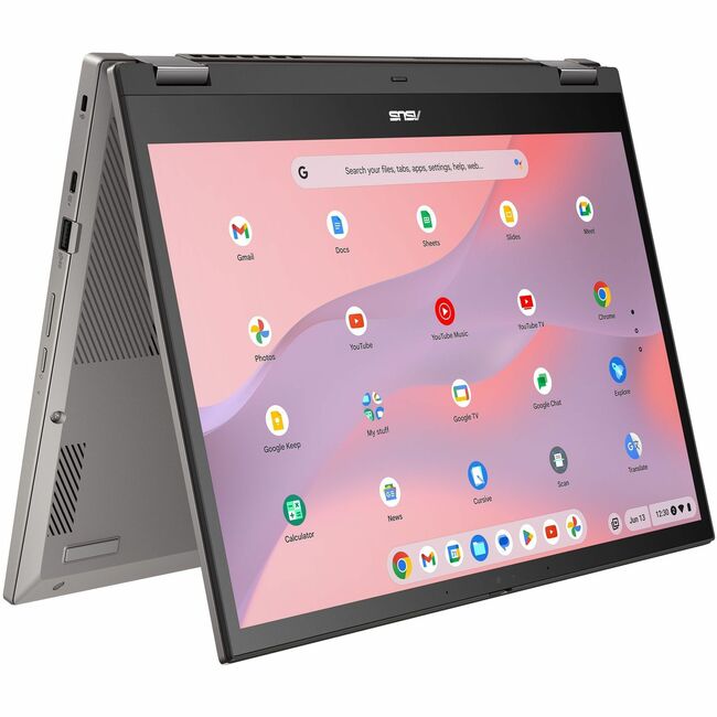 ASUS CHROMEBOOK FLIP 14 pouces WUXGA AMD RYZEN 3 7320C 8 Go LPDDR5 128 Go PCIE G3 SSD C