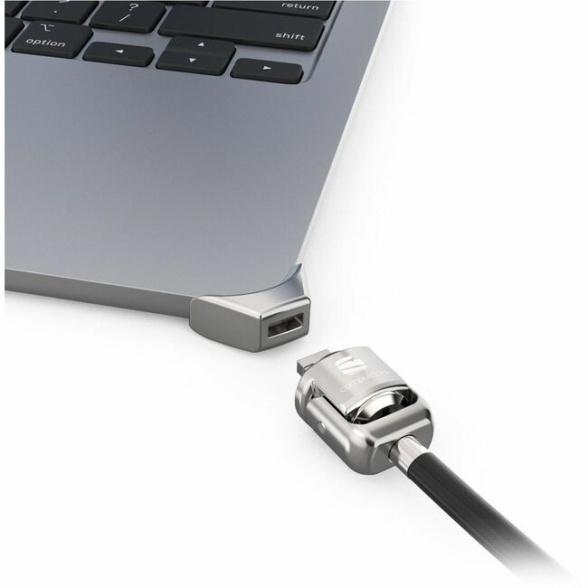 ADAPTATEUR DE VERROUILLAGE COMPULOCKS LEDGE POUR MACBOOK AIR 15 POUCES M2 AVEC CÂBLE DE VERROUILLAGE À CLÉ SI