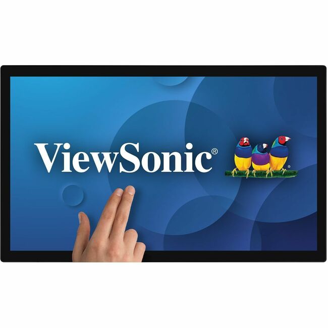 MONITEUR TACTILE 10 POINTS À CADRE OUVERT VIEWSONIC 32 PO AVEC FONCTIONNEMENT 24 H/24 ET 7 J/7 ET HDMI, D