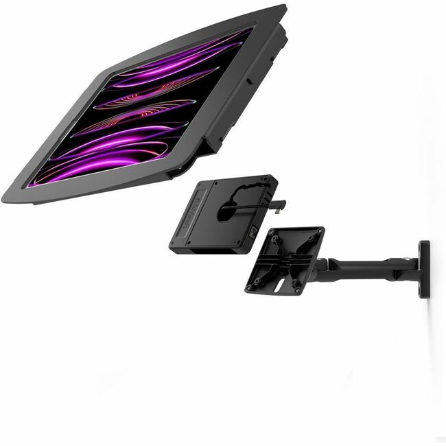 COMPULOCKS IPAD PRO 12.9INCH (3-6TH GEN) SPACE ENCLOSURE SWING WALL MOUNT PLUS H