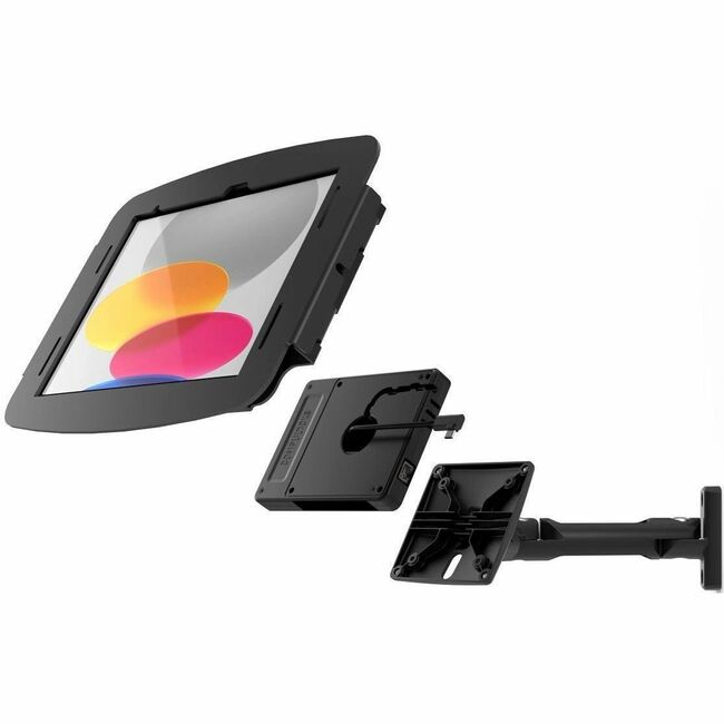 COMPULOCKS IPAD PRO 11INCH (1-4TH GEN) SPACE ENCLOSURE SWING WALL MOUNT PLUS HUB