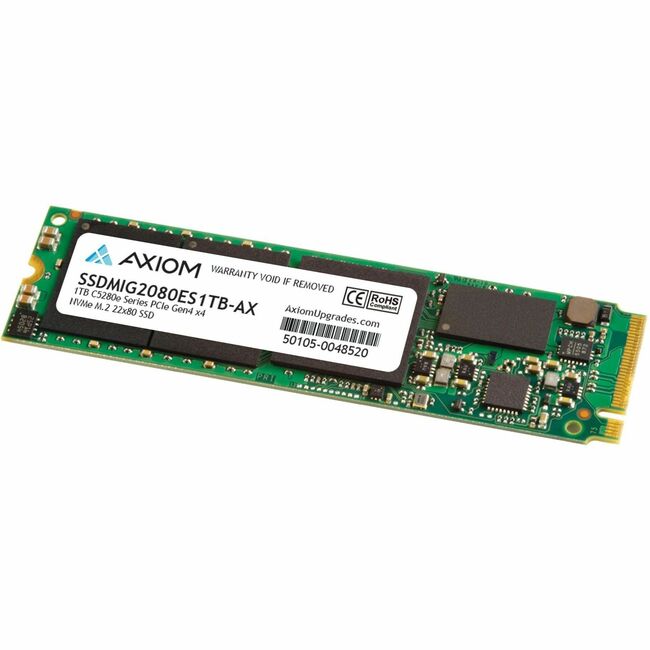 Disque SSD AXIOM 1 To série C5280E PCIE GEN4 X4 NVME M.2 22X80 - NAND 3D