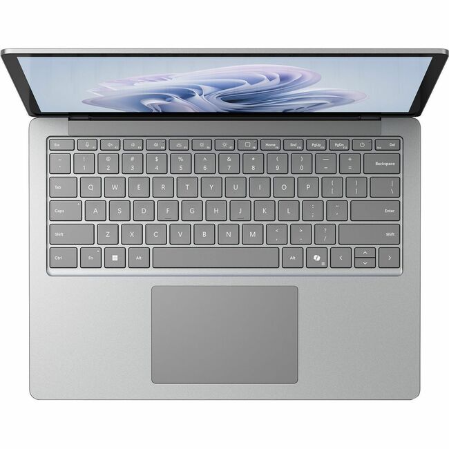 Ordinateur portable Microsoft Surface Laptop 6 13,5" à écran tactile - Intel Core Ultra 5 135H - 8 Go - SSD 256 Go - Clavier anglais - Platine
