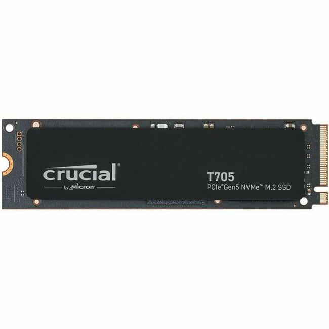 Disque SSD Crucial T705 2 To - M.2 2280 interne - PCI Express NVMe (PCI Express 5.0 x4)